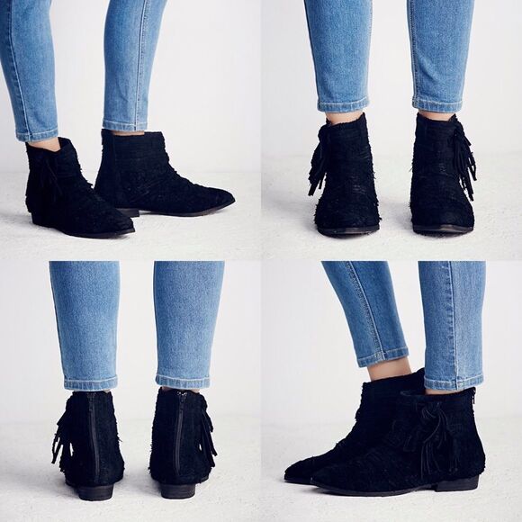 Free People Decades Ankle Booties - Picture 3 of 7